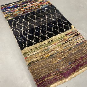 Boucherouite Rag Rug 192 x 110