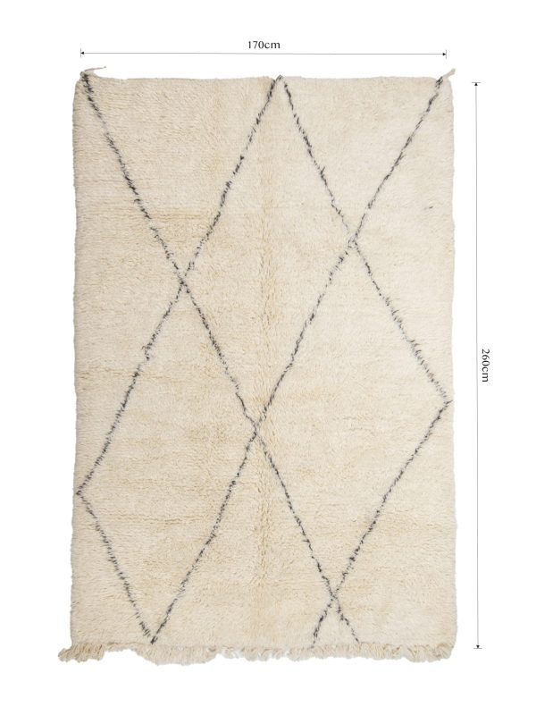 Authentic Beni Ouarain Rug 260 x 170