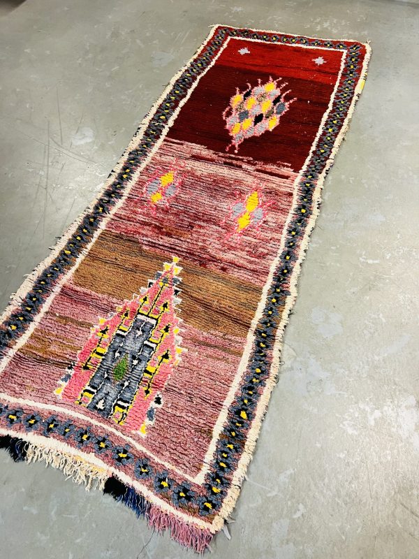 Boucherouite Rag Rug 288 x 108