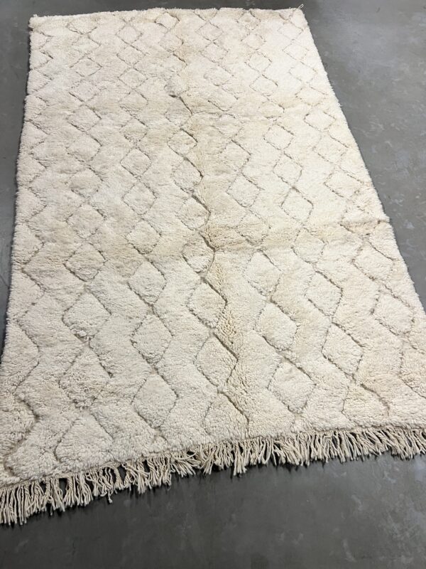 Modern Beni Ouarain Rug 244 x 151 - Image 3