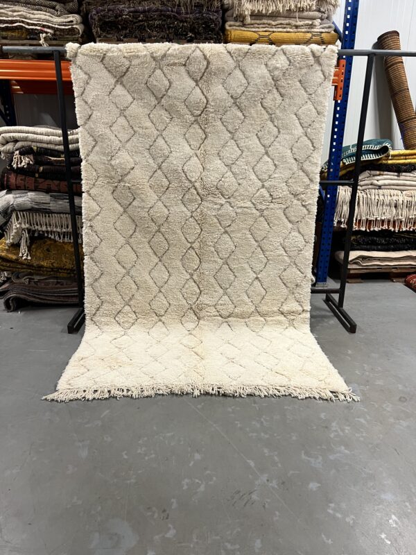 Modern Beni Ouarain Rug 244 x 151