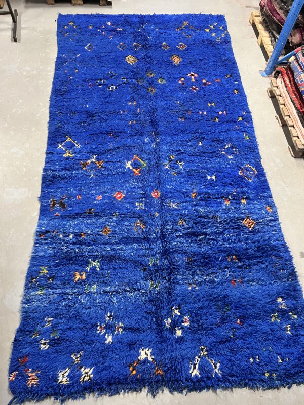 Beni Mguild Indigo Rug 432 x 222