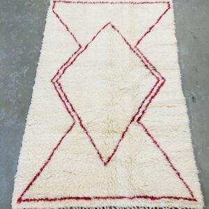 Modern Beni Ouarain Rug 221 x 139