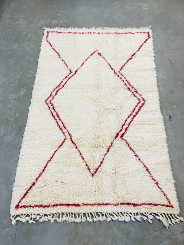 Modern Beni Ouarain Rug 221 x 139